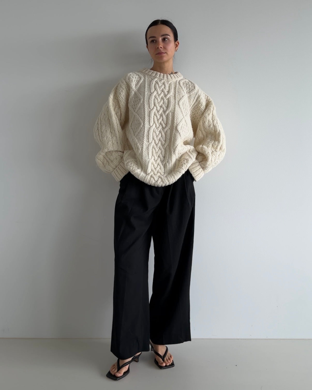 Wool Pullover Creme