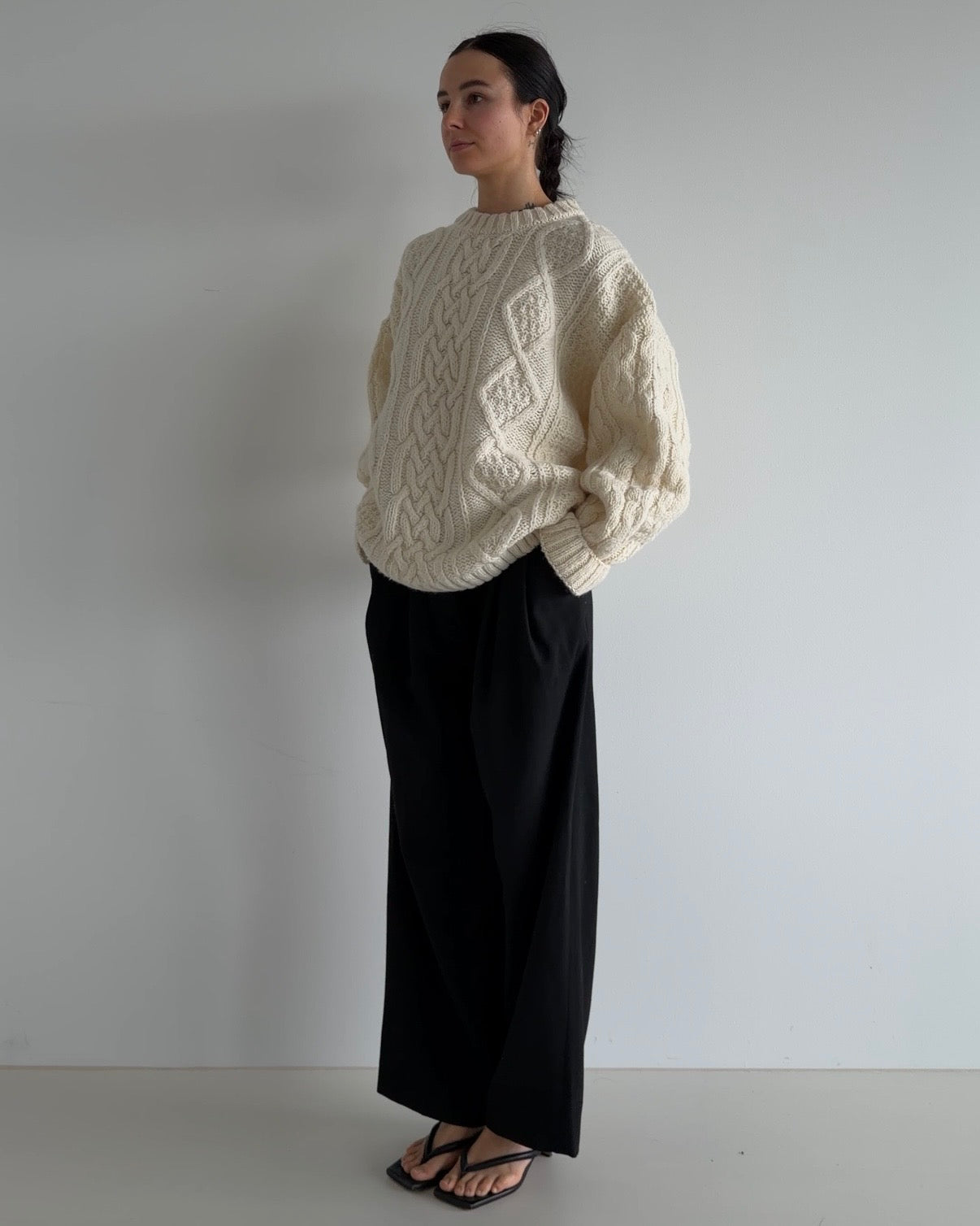 Wool Pullover Creme