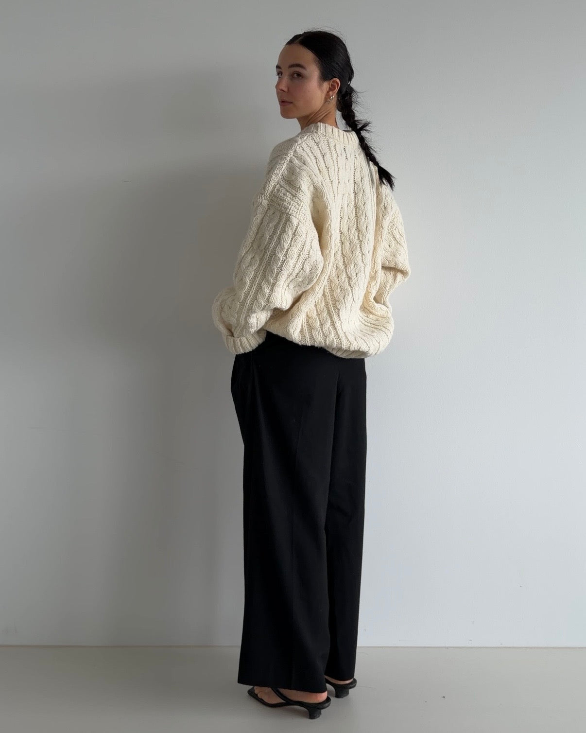 Wool Pullover Creme