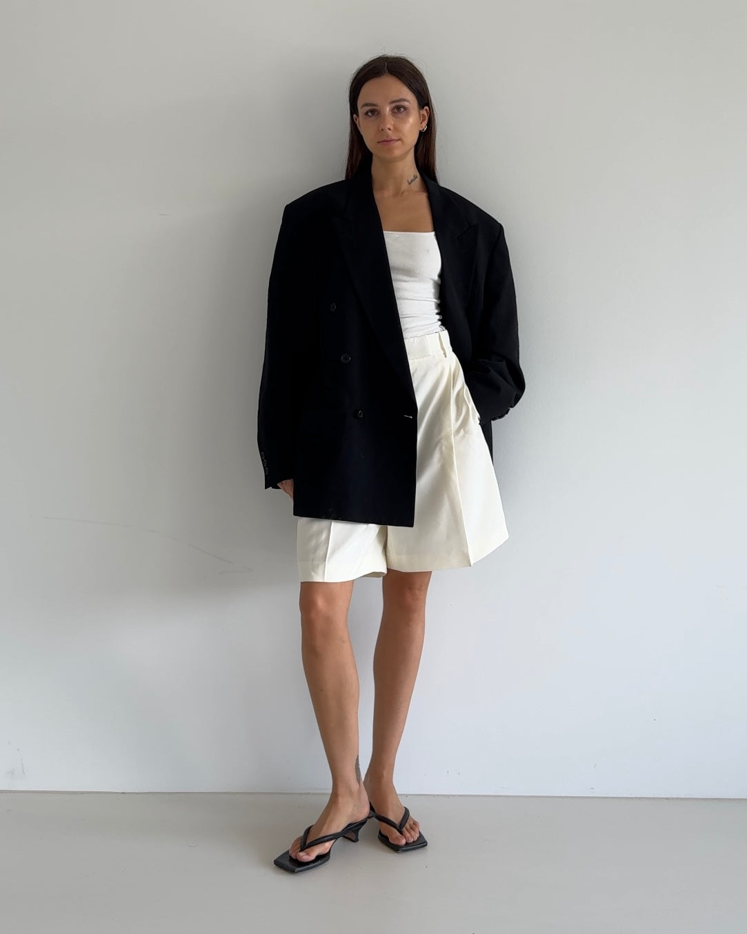 Super Oversized Blazer Black