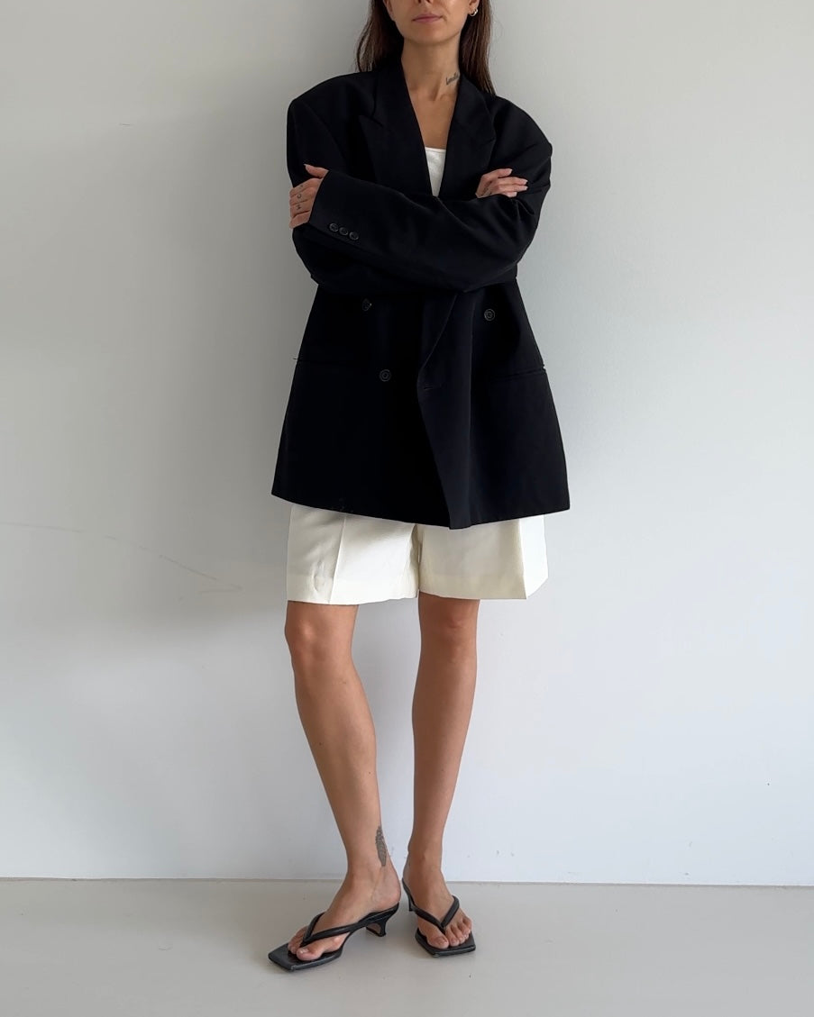 Super Oversized Blazer Black
