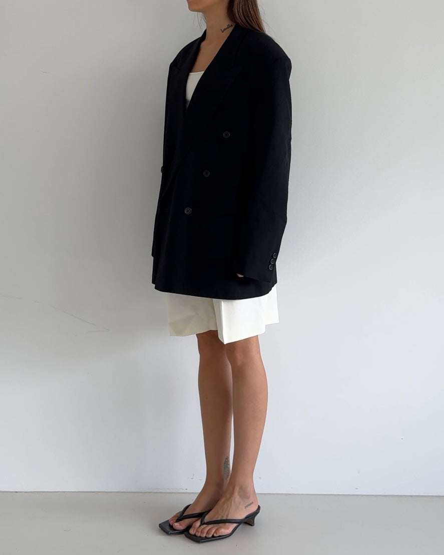Super Oversized Blazer Black