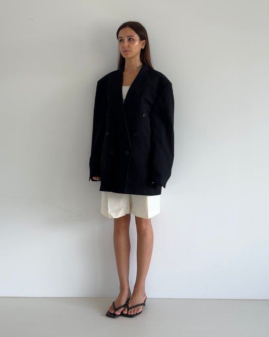 Super Oversized Blazer Black
