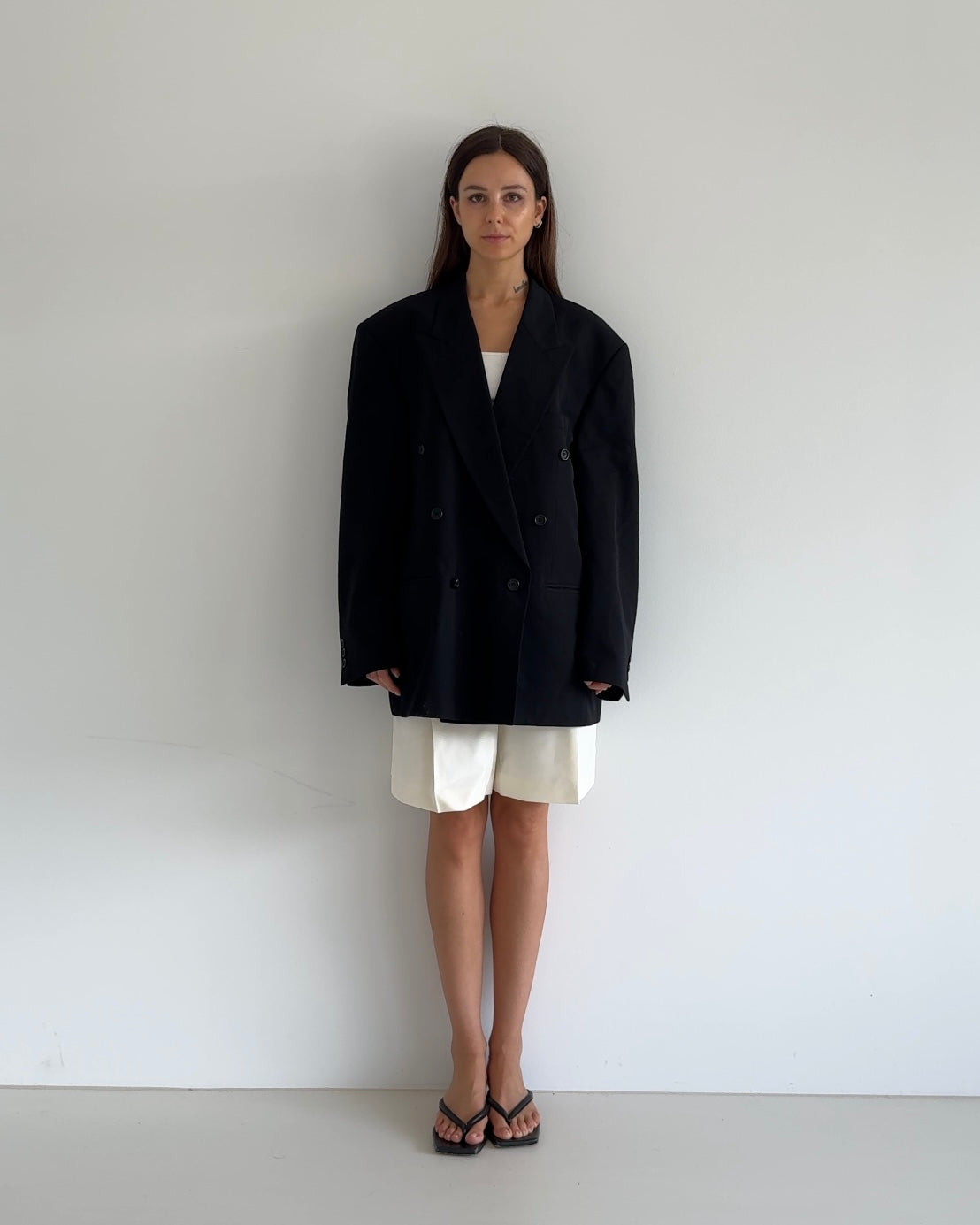 Super Oversized Blazer Black