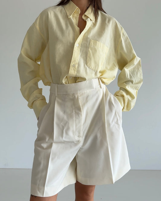 Oversized Shirt Yellow