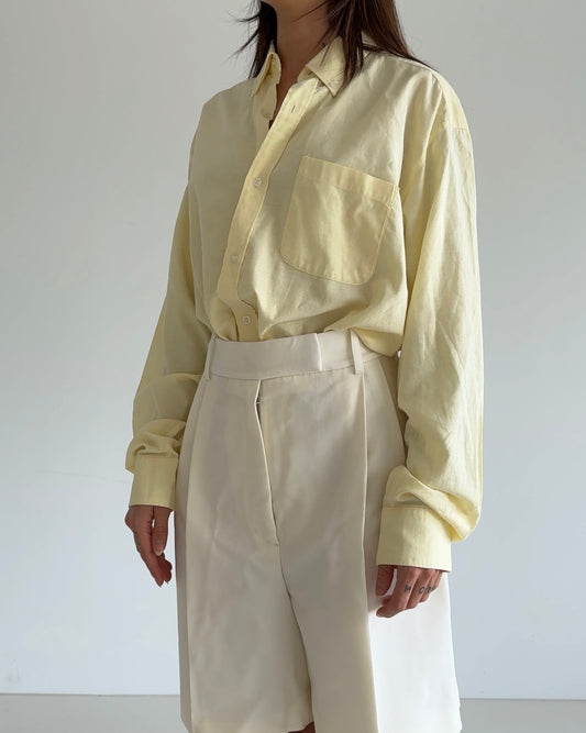 Oversized Shirt Yellow