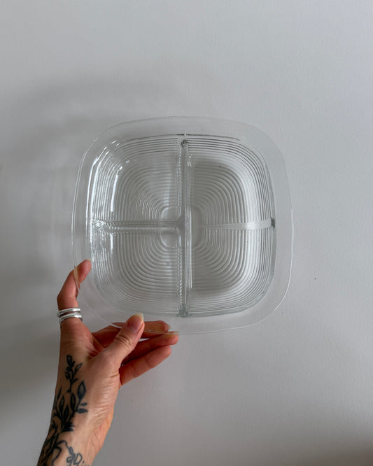 Ripple Vintage Snack Plate