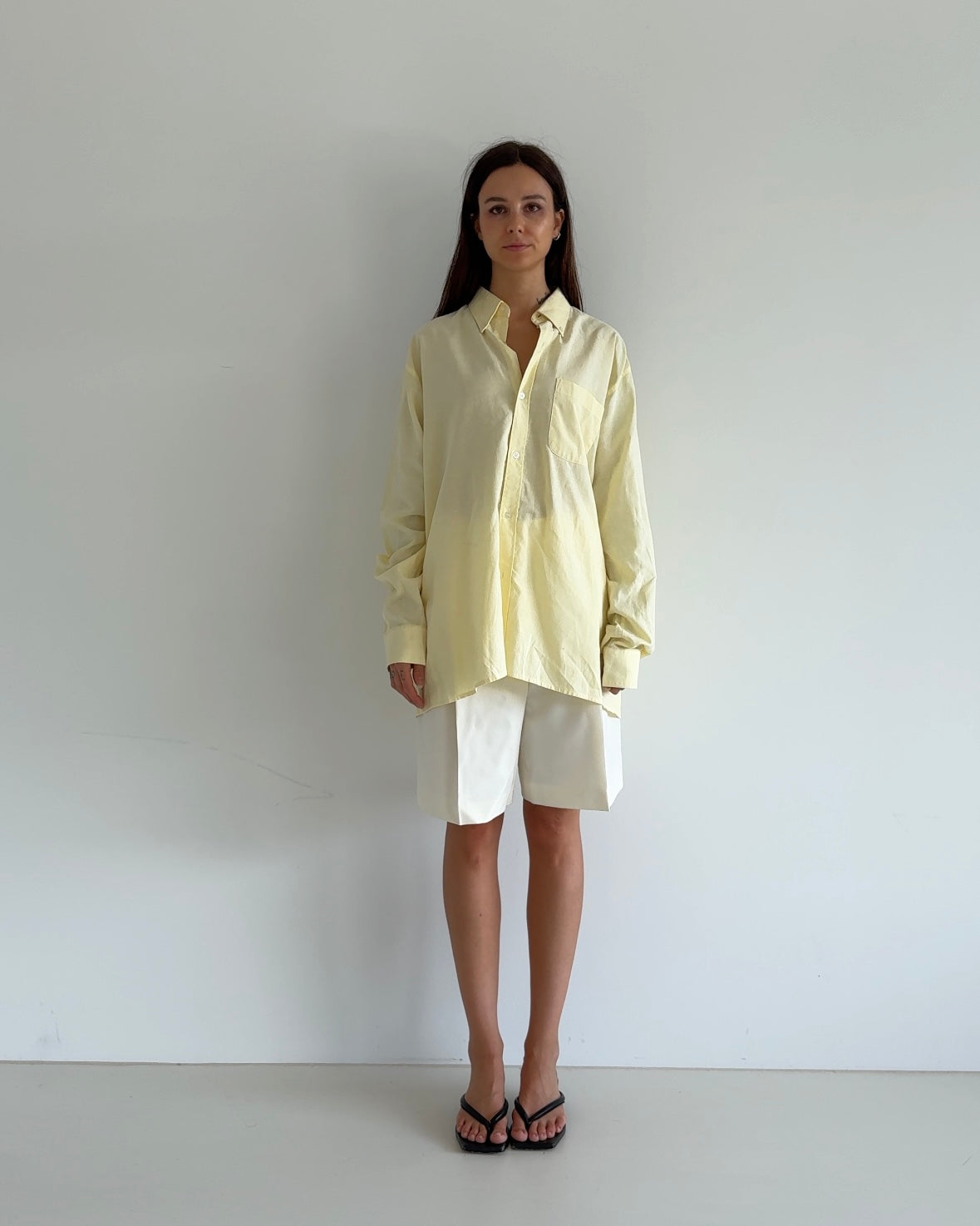 Oversized Shirt Yellow