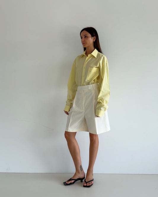 Oversized Shirt Yellow