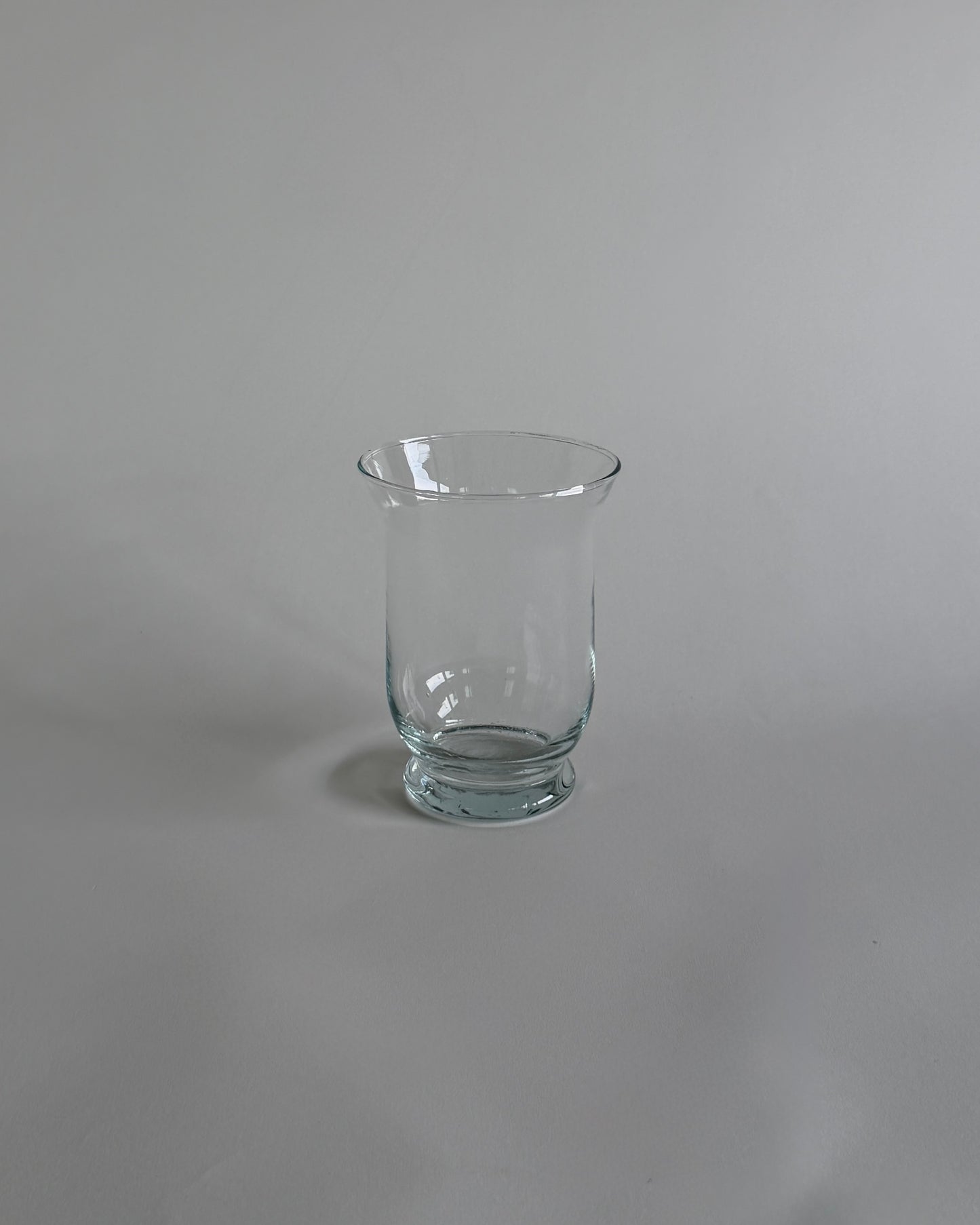 Vintage Clear Glass Vase