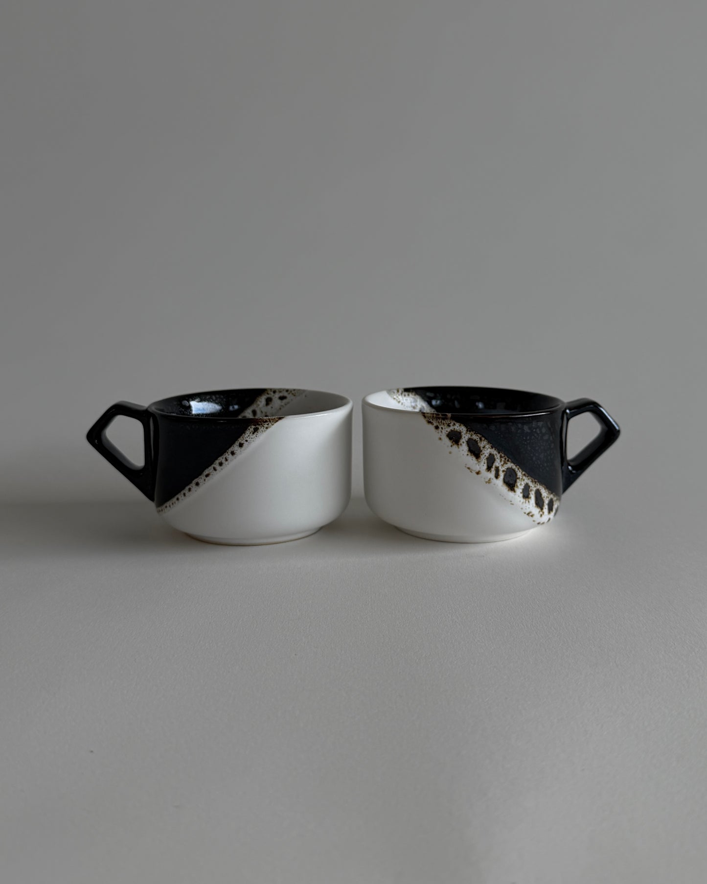 Terra Contrast Ceramic Cups – Set of 2
