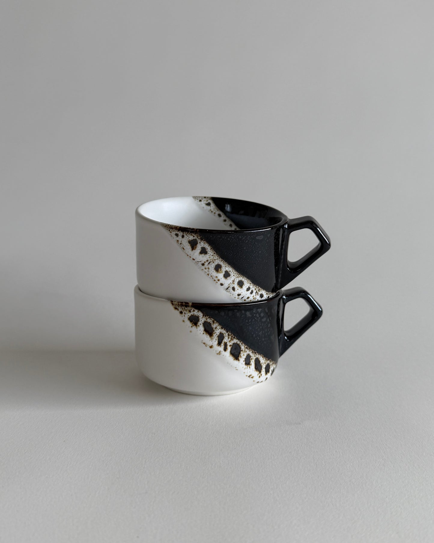 Terra Contrast Ceramic Cups – Set of 2