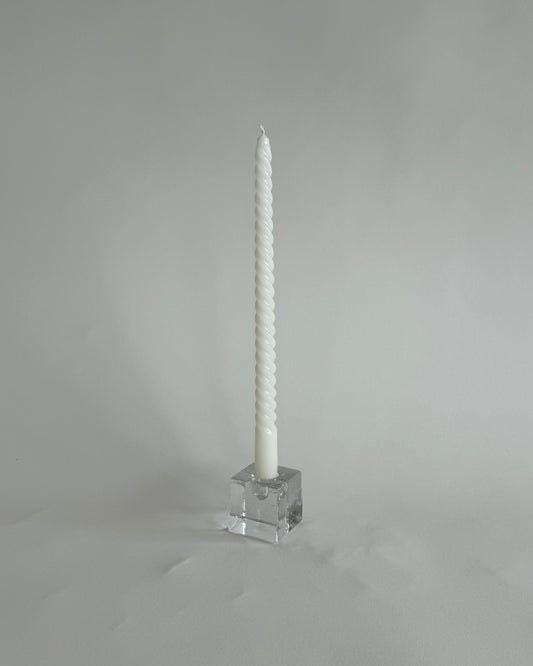 Minimalistic Glass Candle Holder