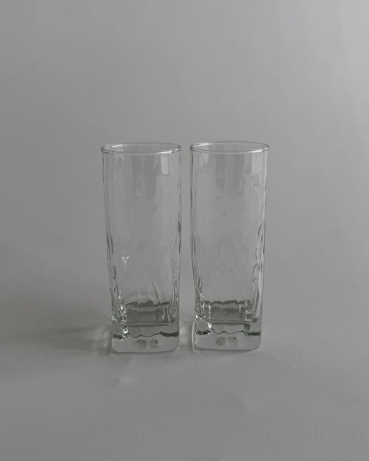 Vintage Glass Set of 2
