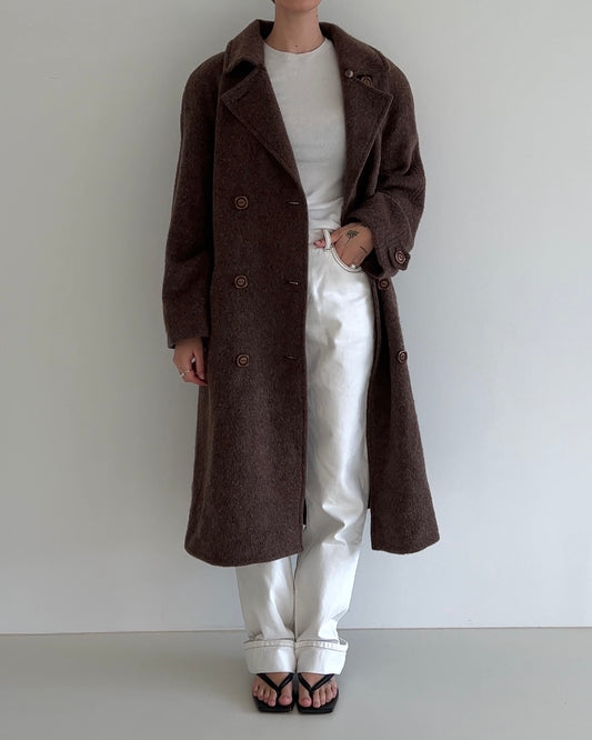Brown Wool Coat