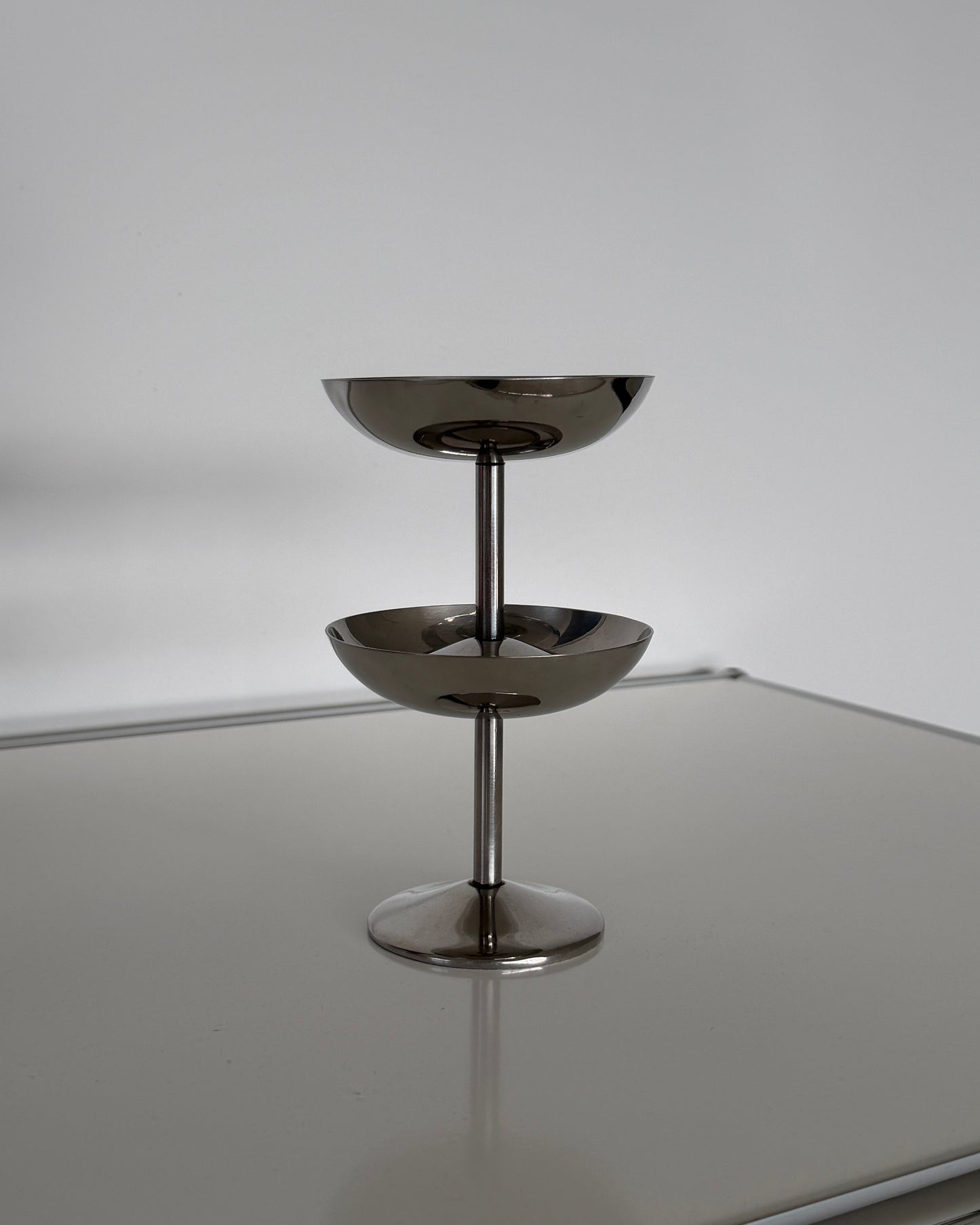 Vintage Stainless Steel Cups - Set of 2