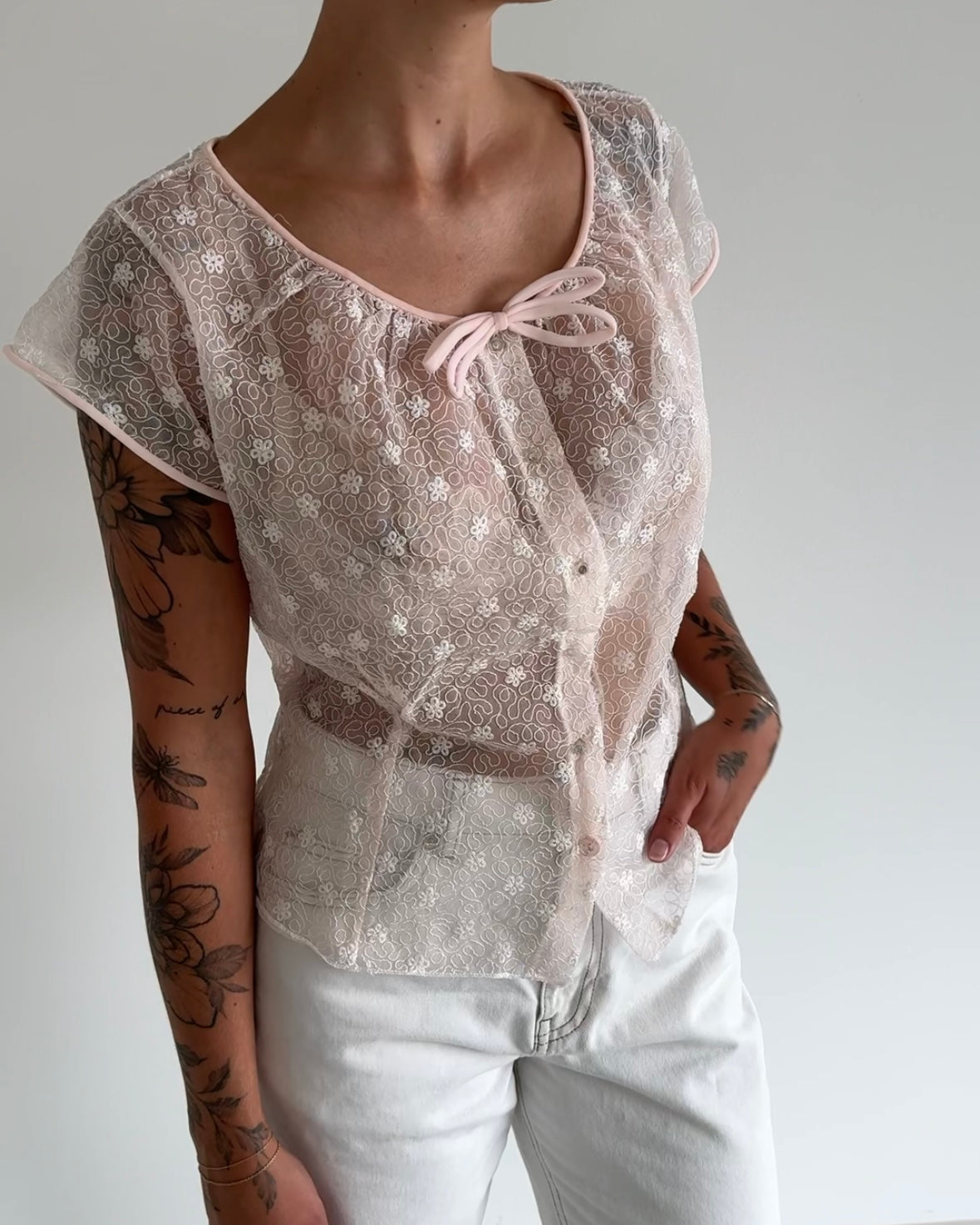 Blouse Rosé