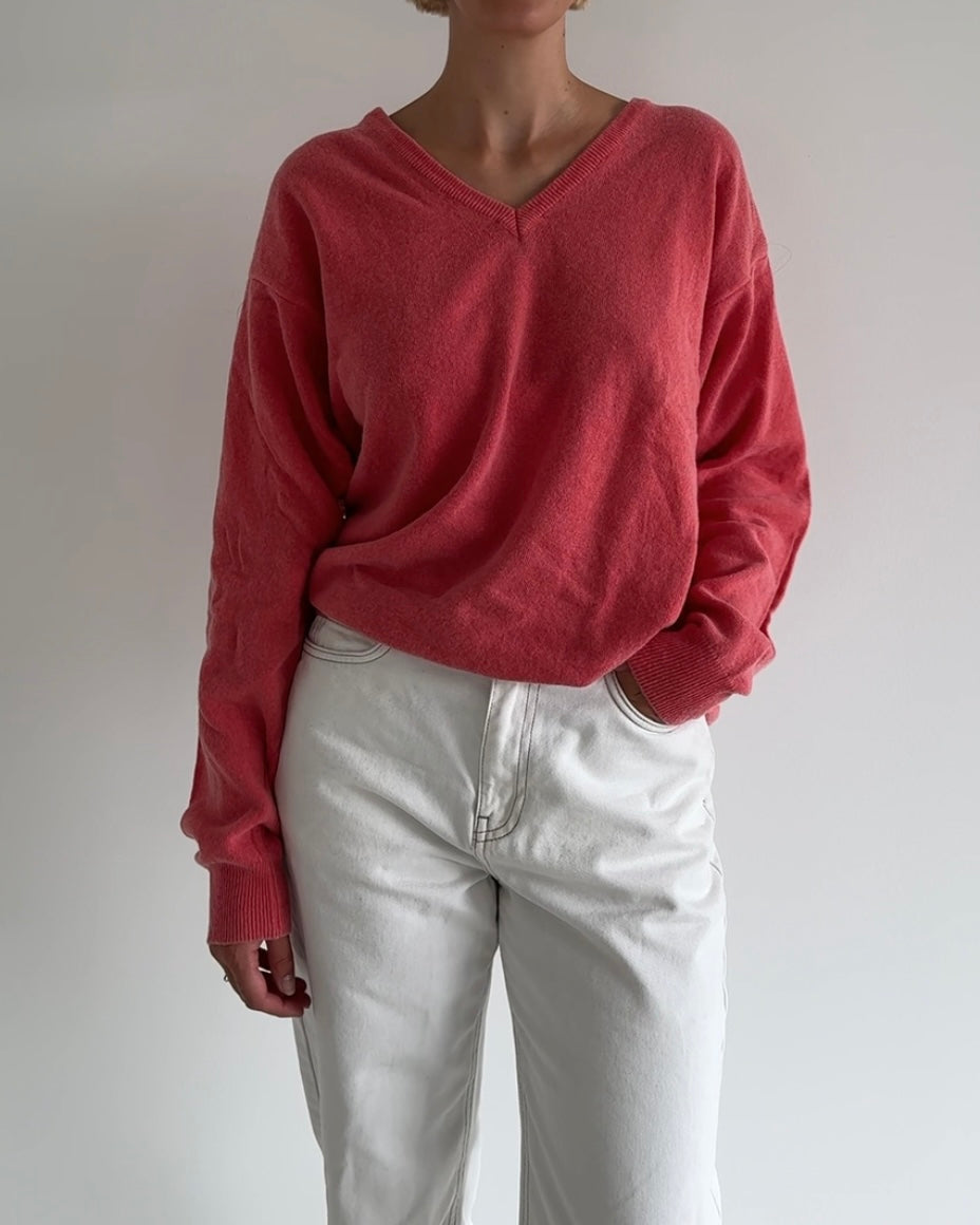 Pullover Pinkish Red