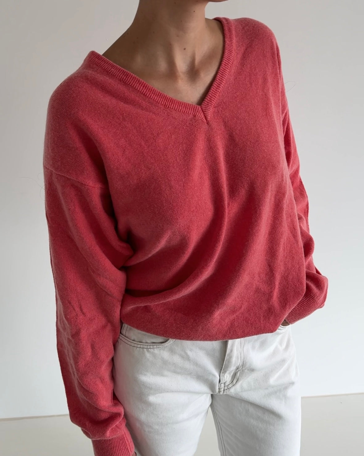 Pullover Pinkish Red