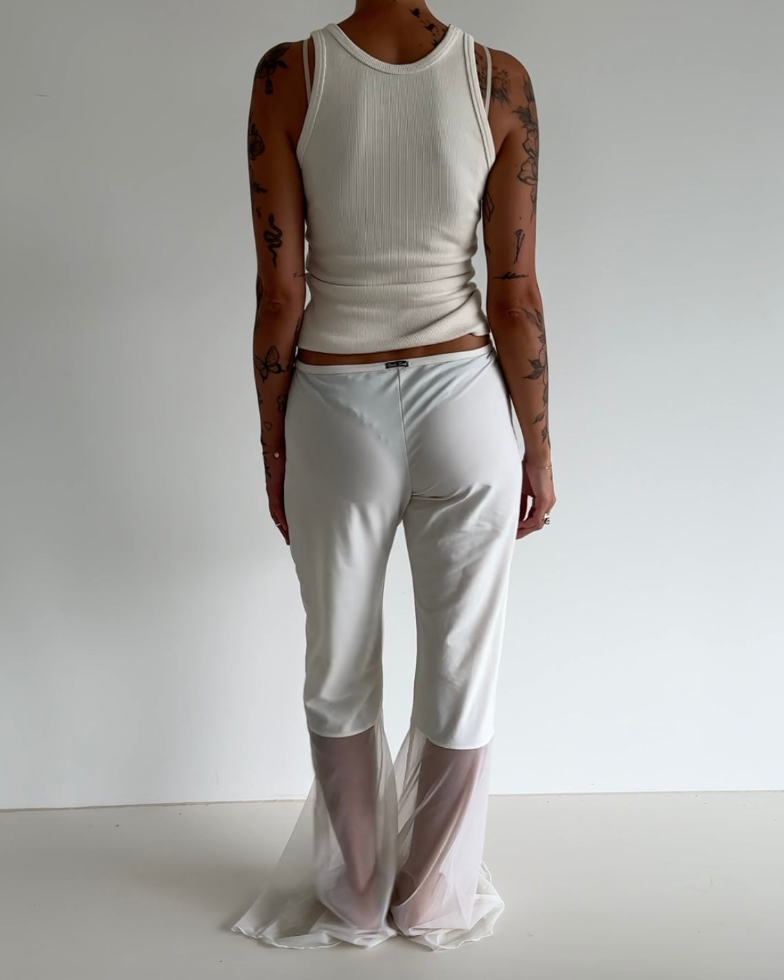 Flowy Pants White