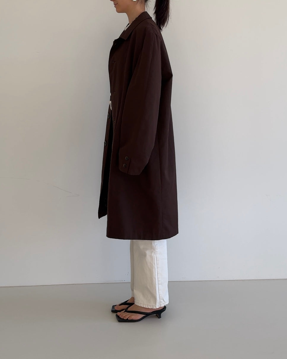 Brown Lined Trenchcoat