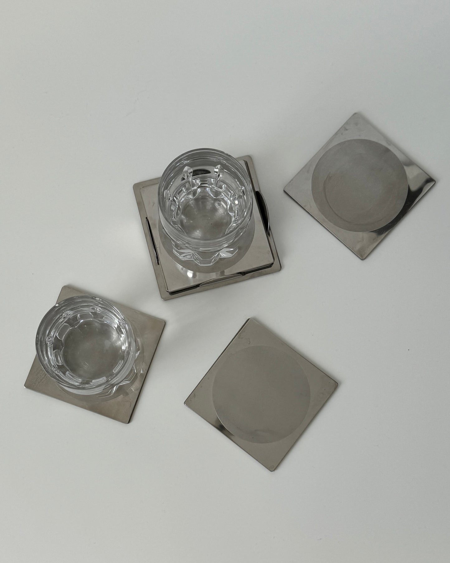 Vintage Ikea Metal Coasters