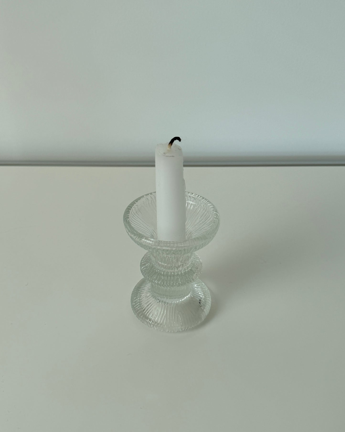 Glass Candle Holder