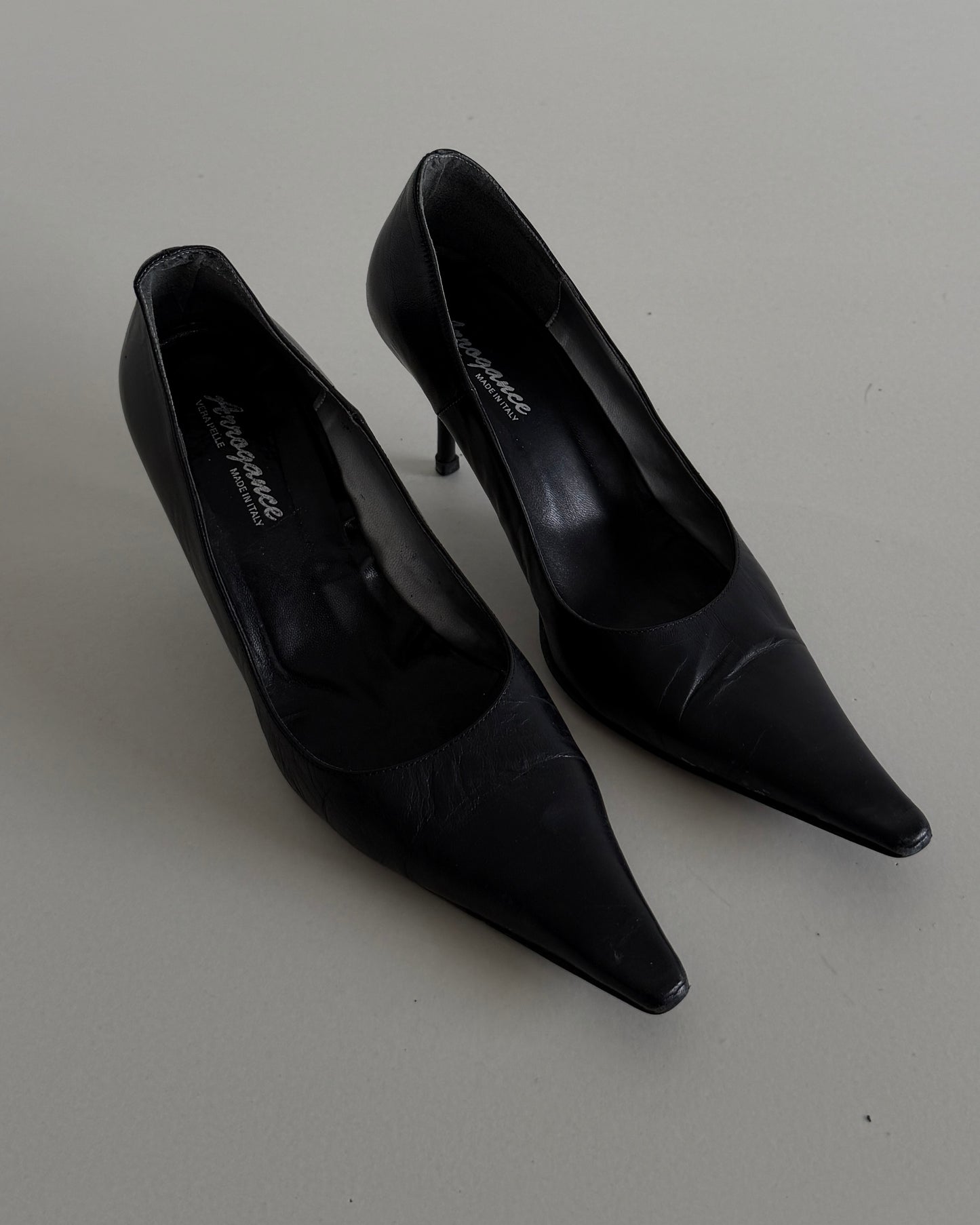 Vintage Leather Heels