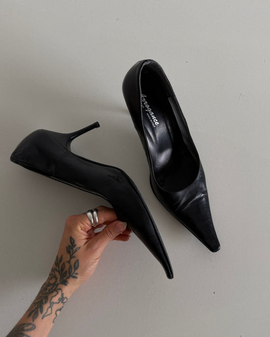 Vintage Leather Heels
