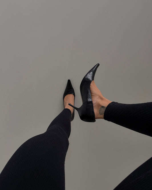 Vintage Leather Heels