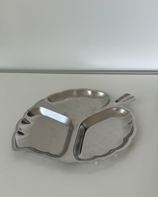 Stainless Steel Snack Plate Big