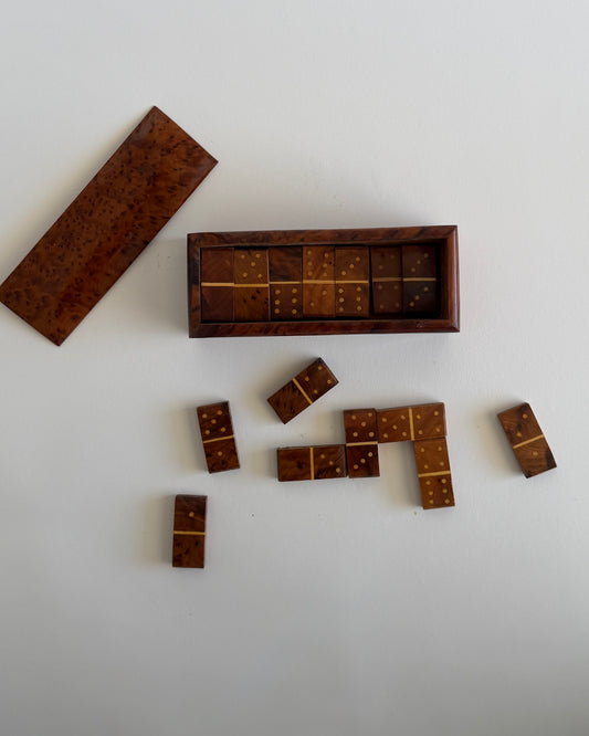 Wooden Domino Set