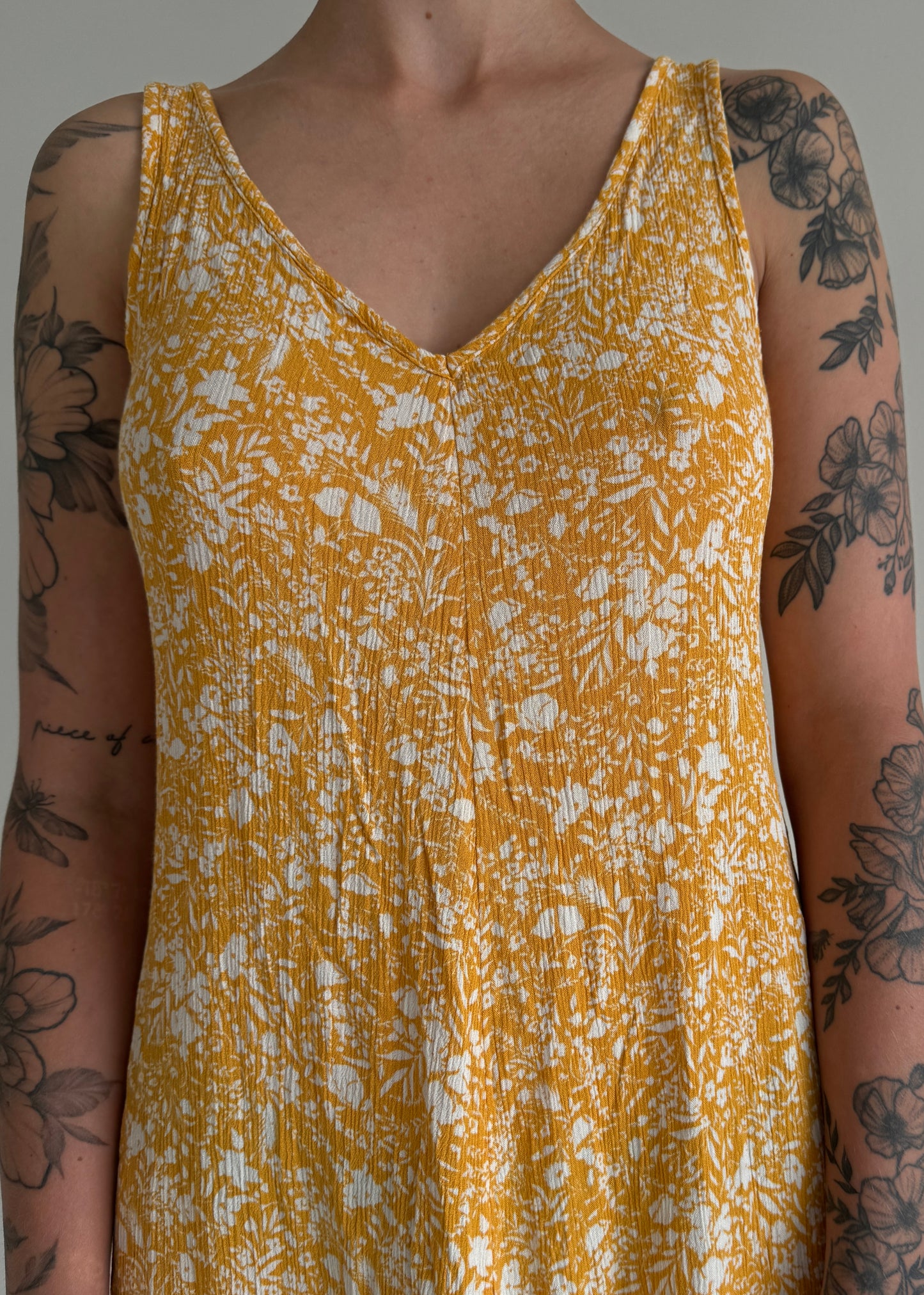 Flowy Yellow Dress