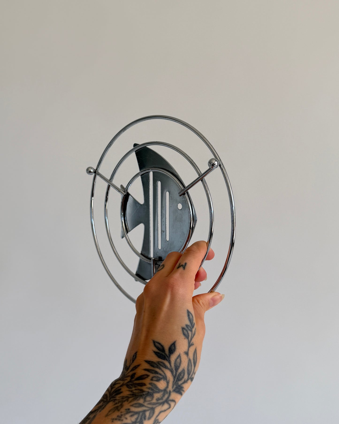Chrome Fish Trivet