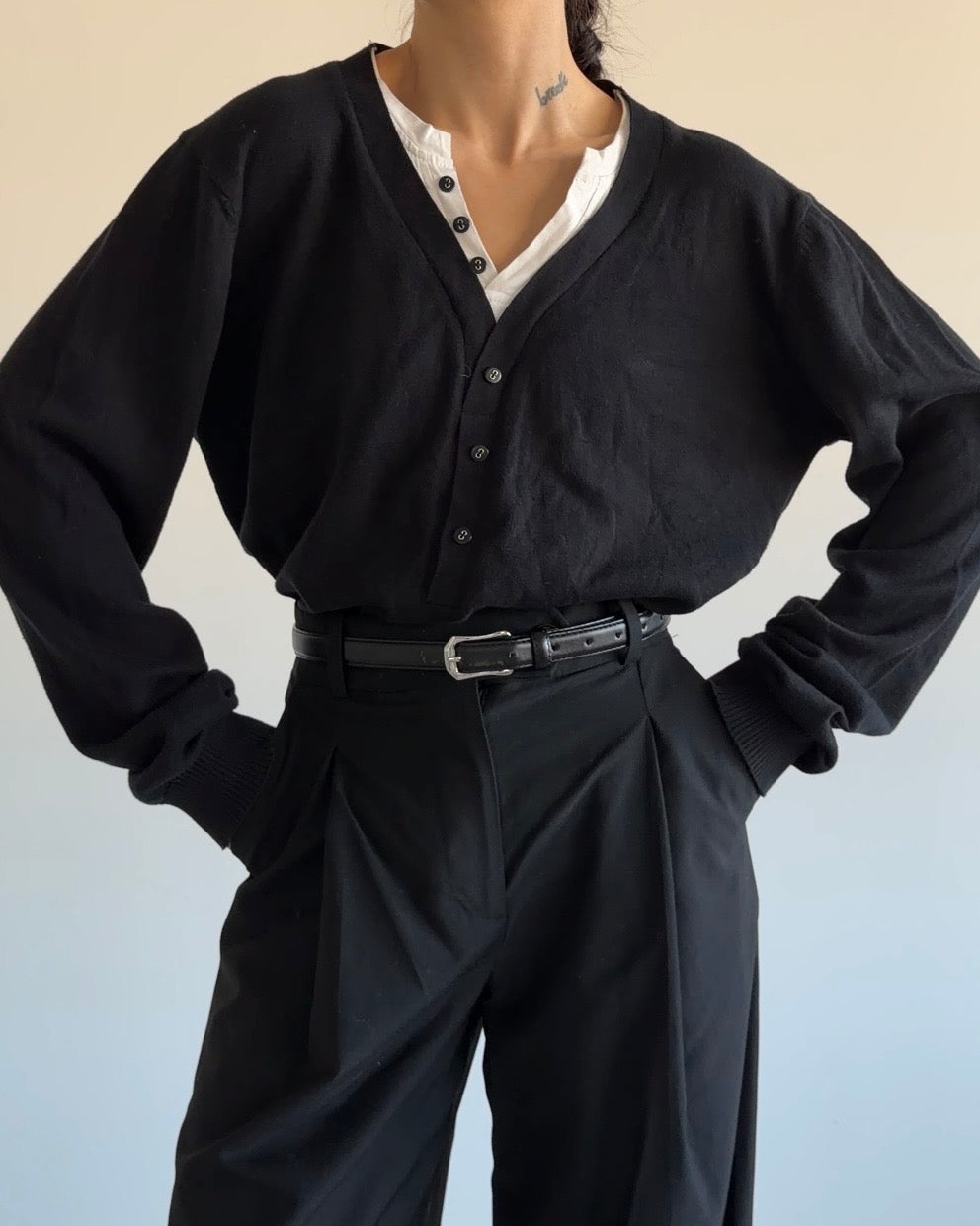 Double-Faced Sweater