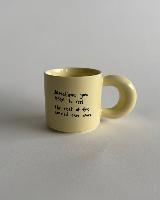 Ceramic Mug –  Cream