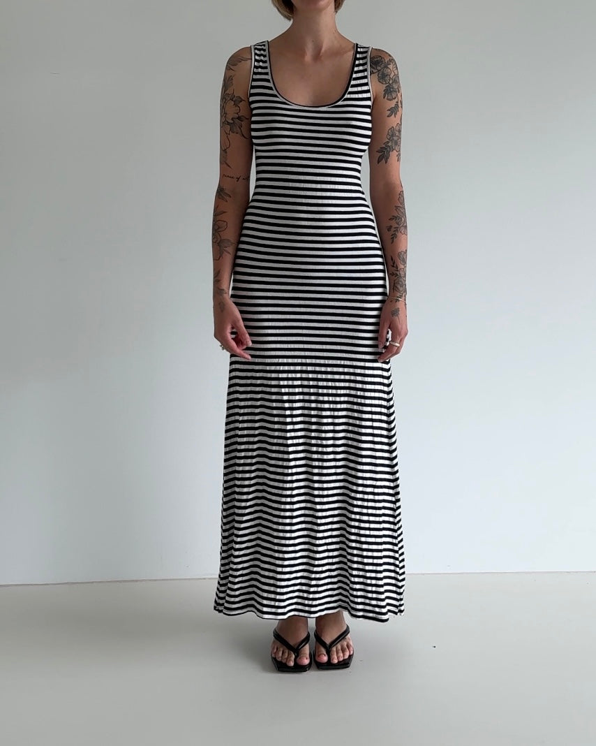 Striped Maxi Dress