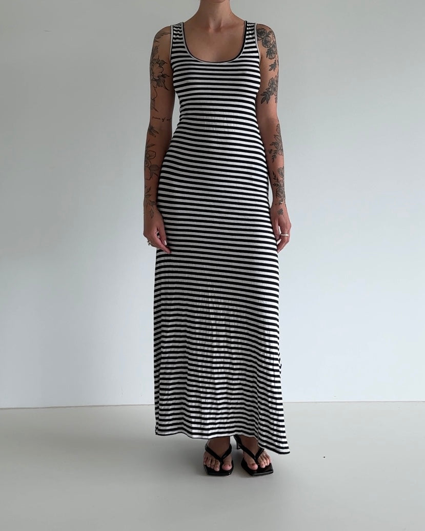 Striped Maxi Dress