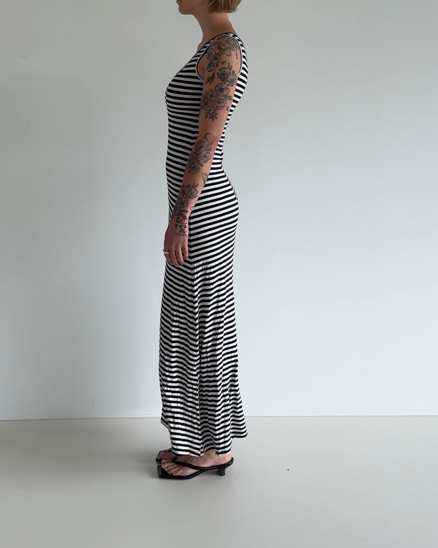 Striped Maxi Dress