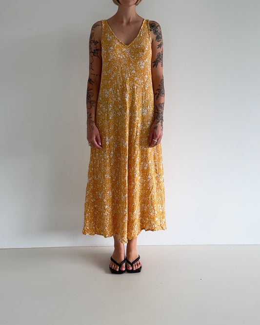 Flowy Yellow Dress