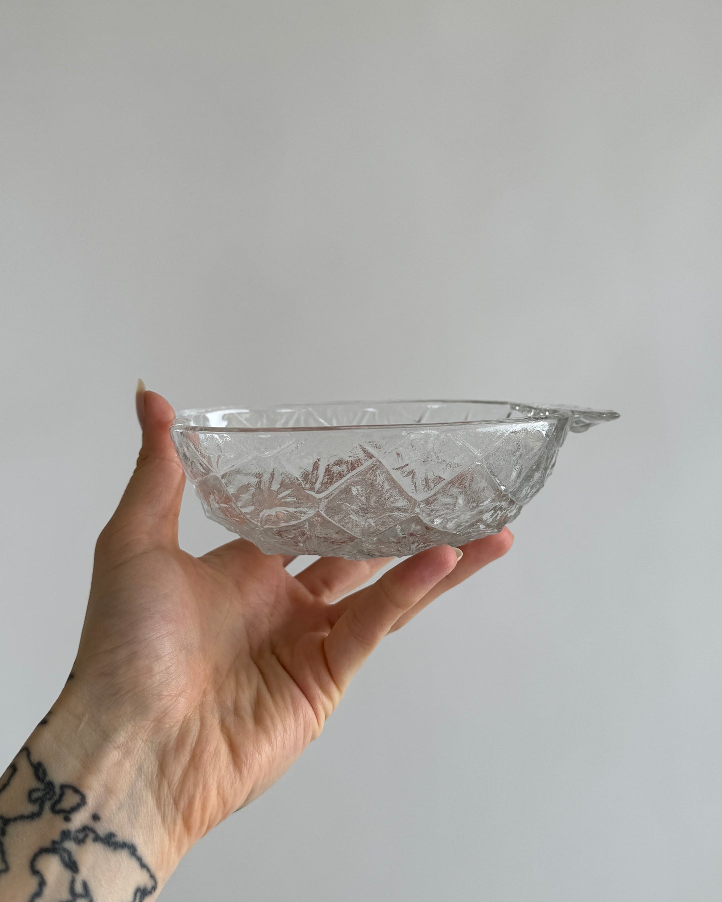 Pineapple Glass Bowl