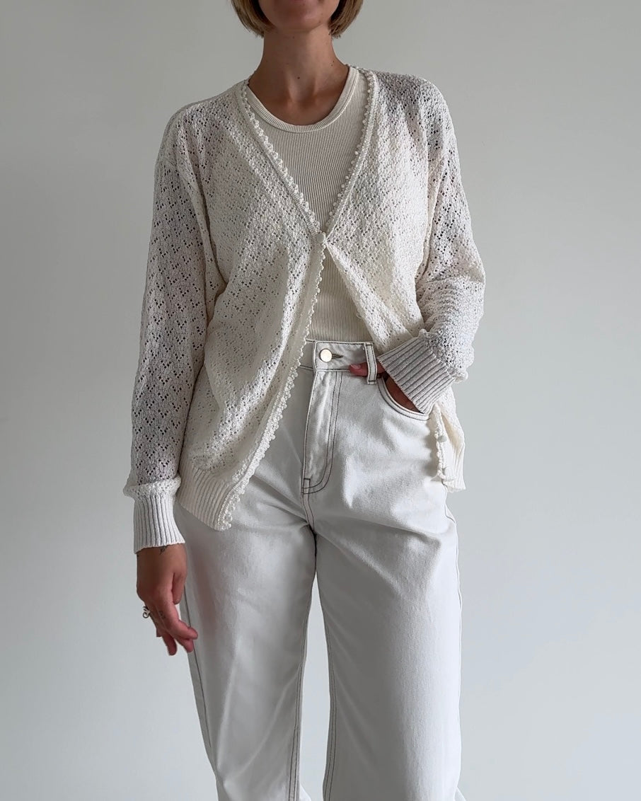 Cardigan White