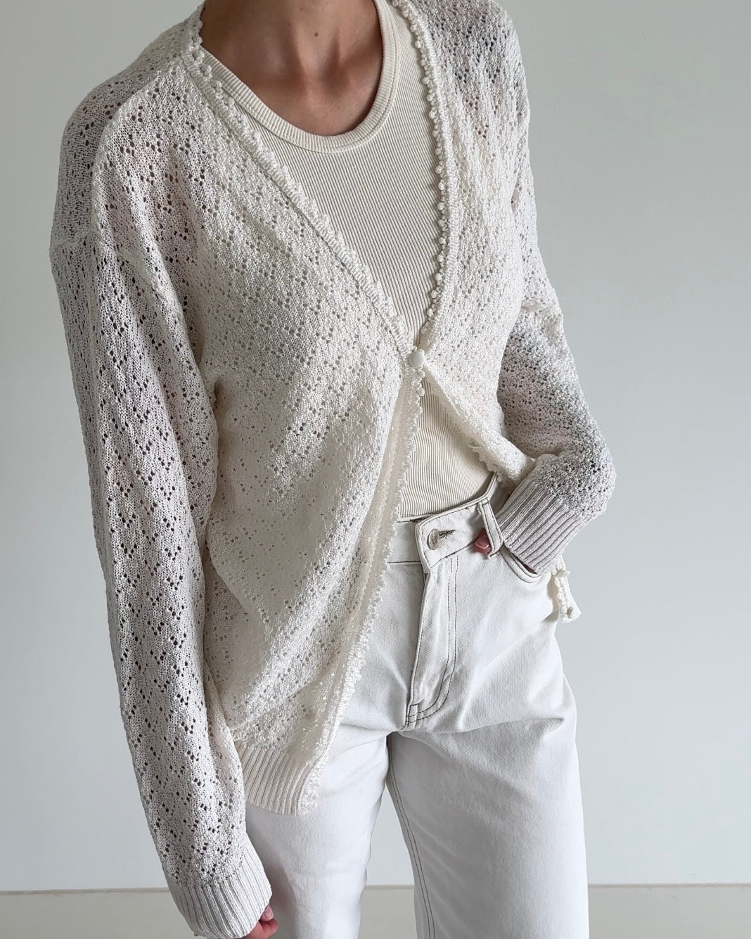 Cardigan White