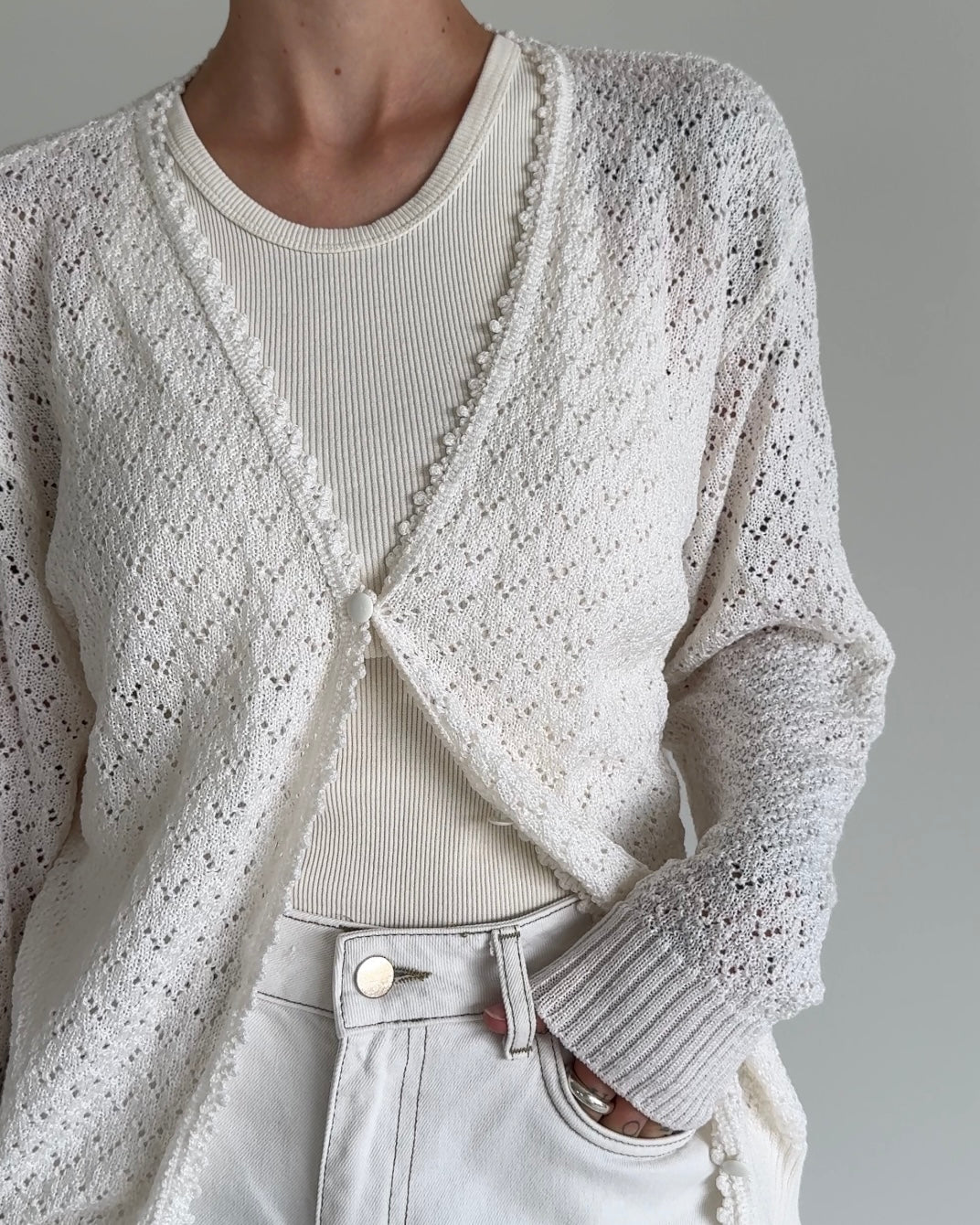 Cardigan White