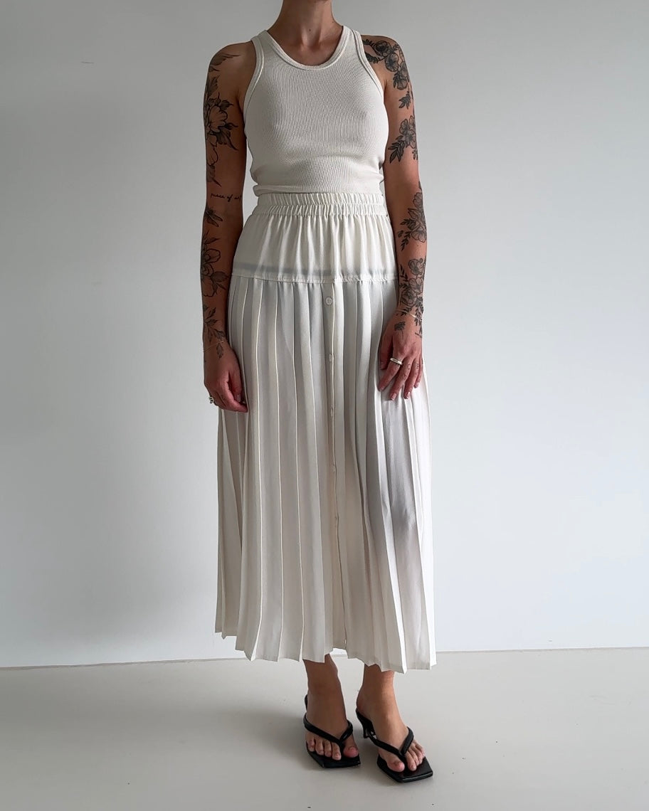 White Maxi Skirt