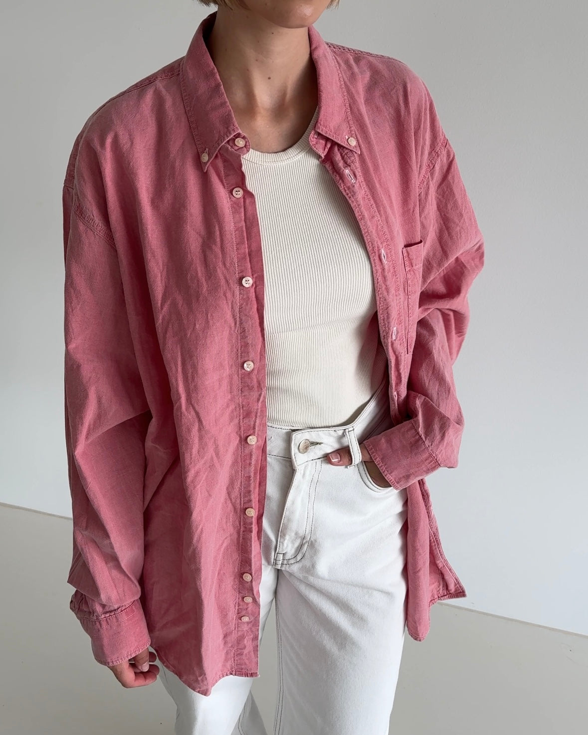 Oversized Shirt Pink