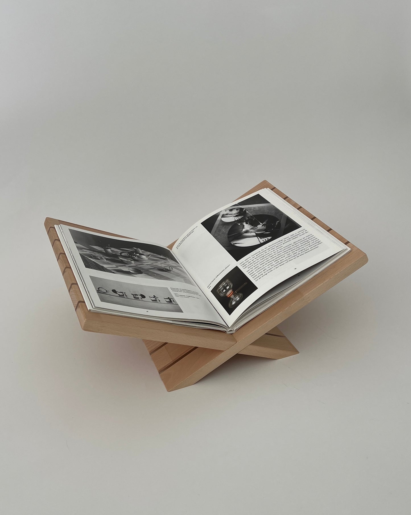 Wooden Book Stand