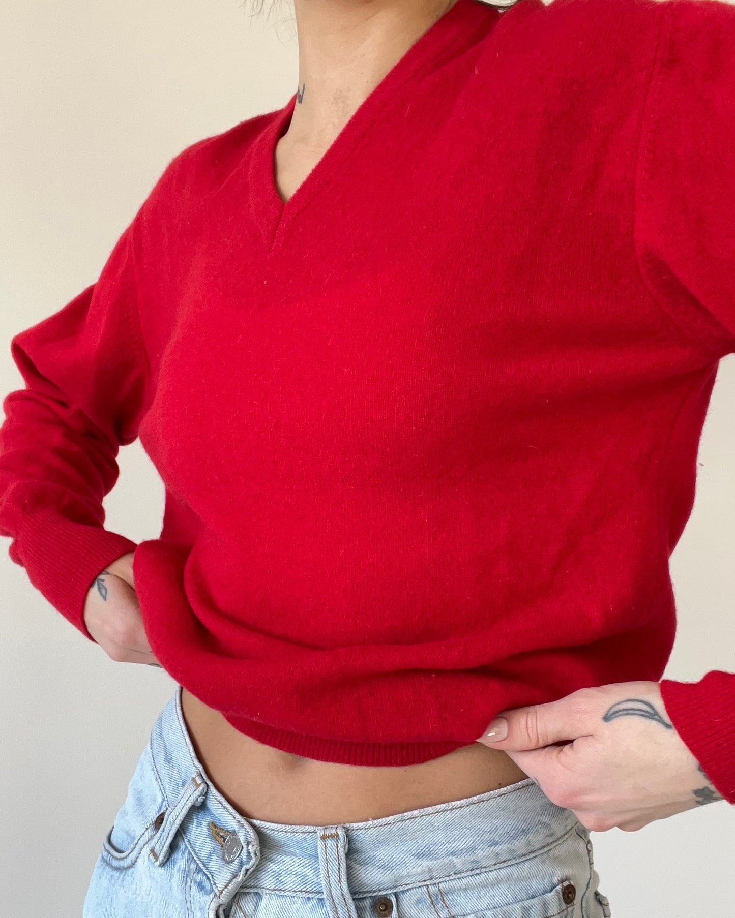 Pullover Red