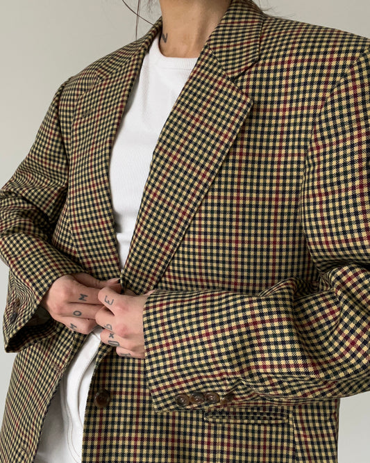 Burberry Oversized Blazer Multicolor