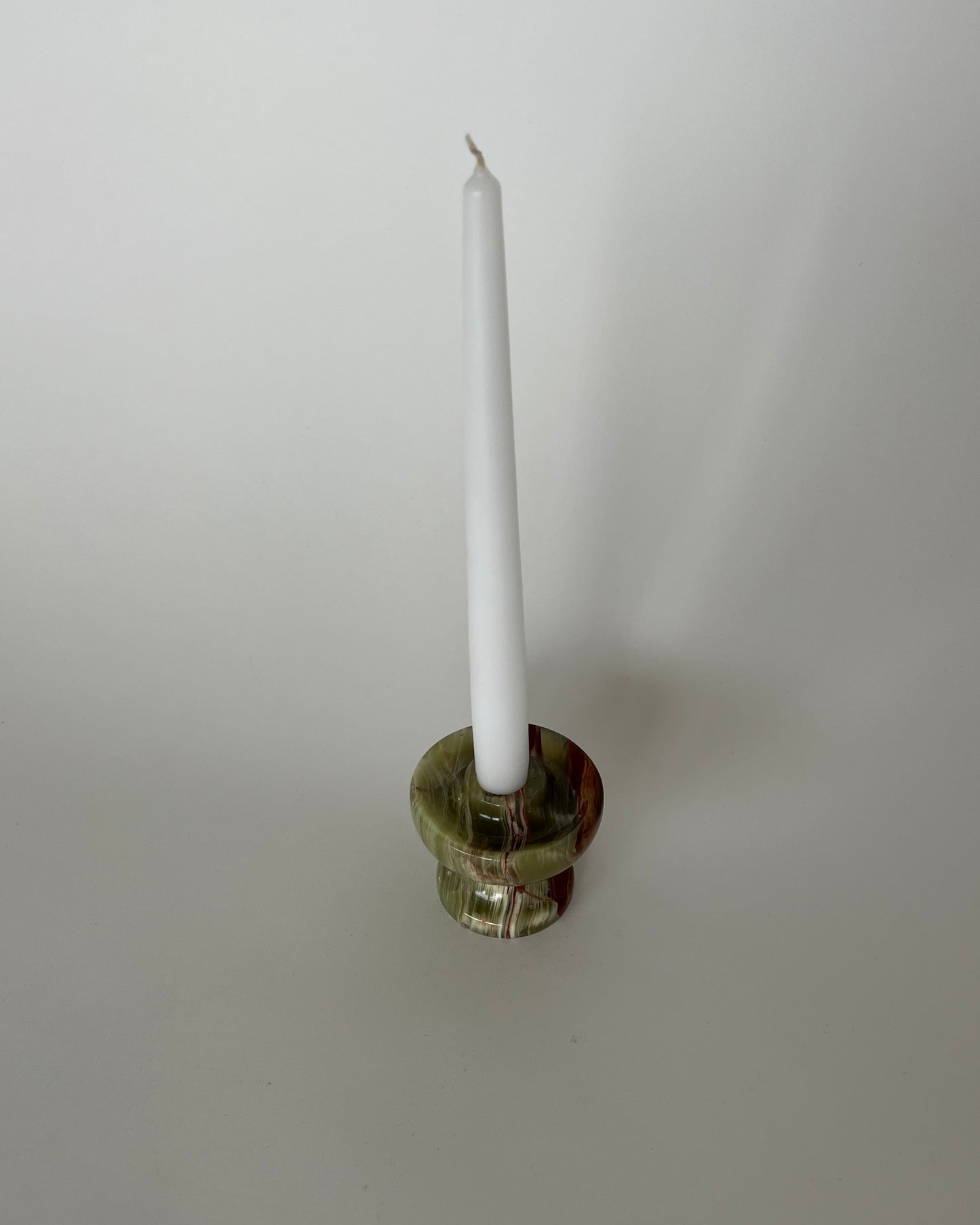 Vintage Onyx Candle Holder